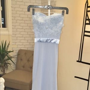 Sky Blue Formal Dress